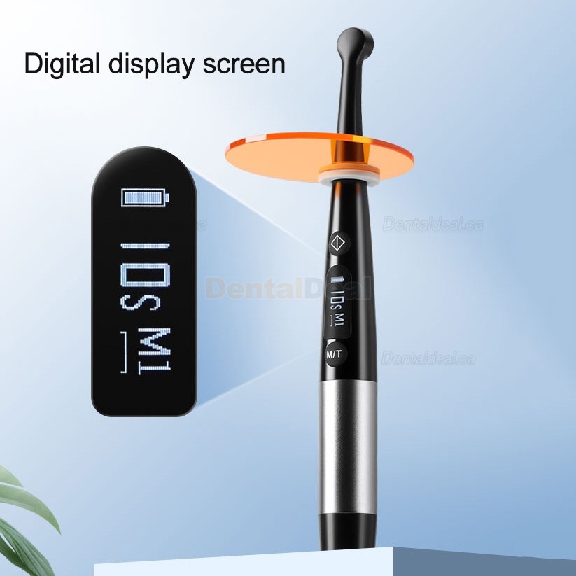 3H X-lite Q6 Dental Led Cordless Curing Lamp with Light Curing Meter 1 Sec Curing